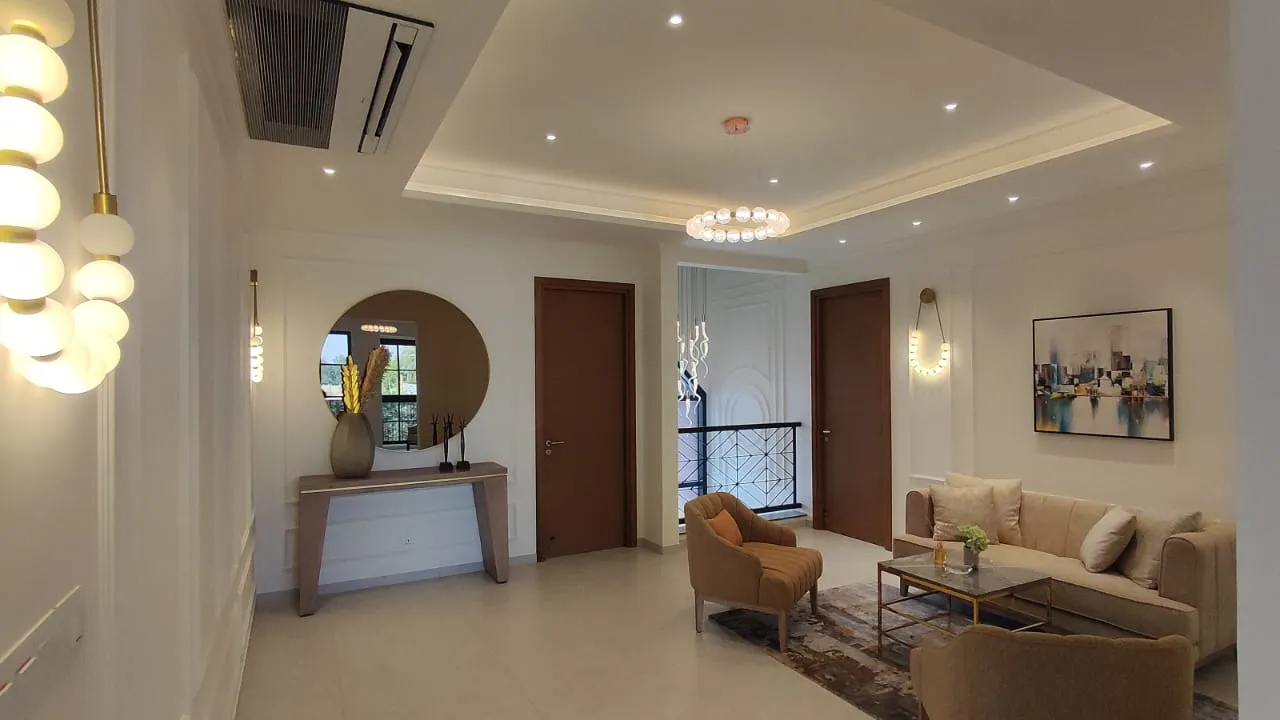 Modern interior design concept