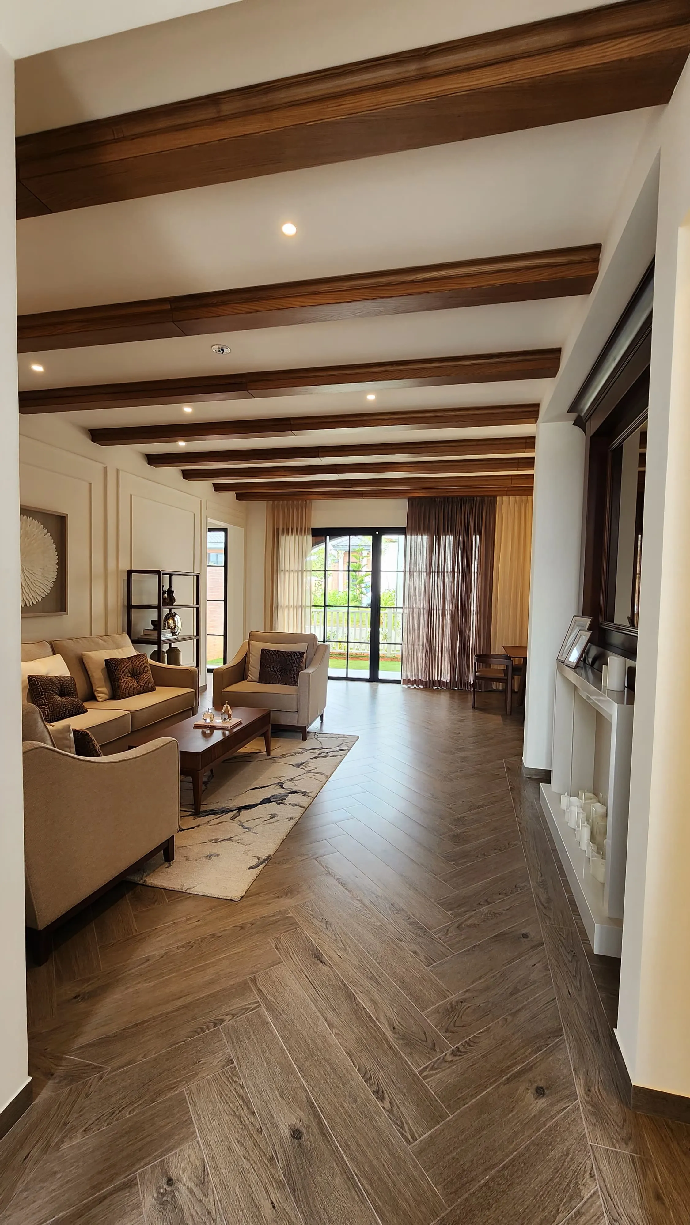 Contemporary living space