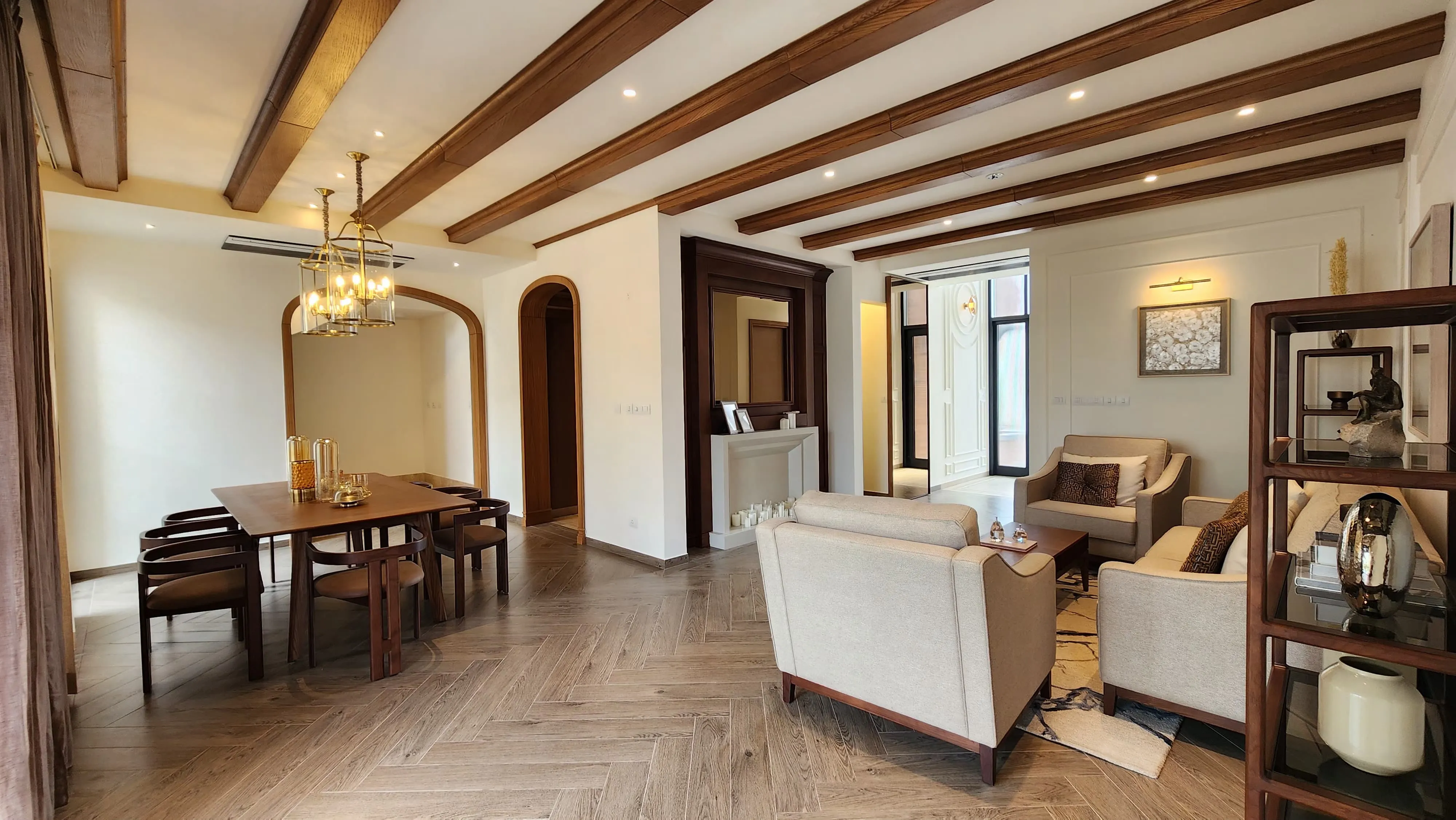 Architectural interior detailing